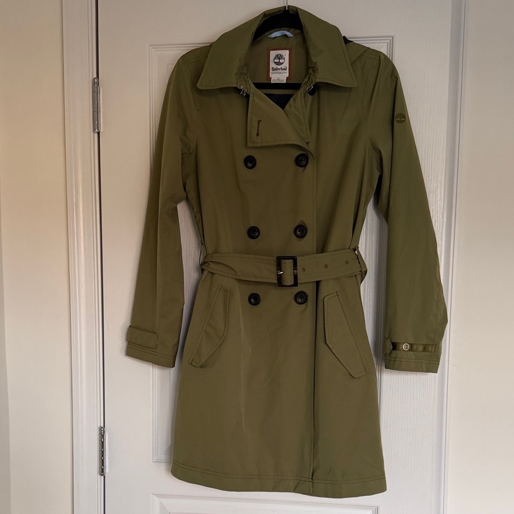 Timberland Khaki Trench rainCoat